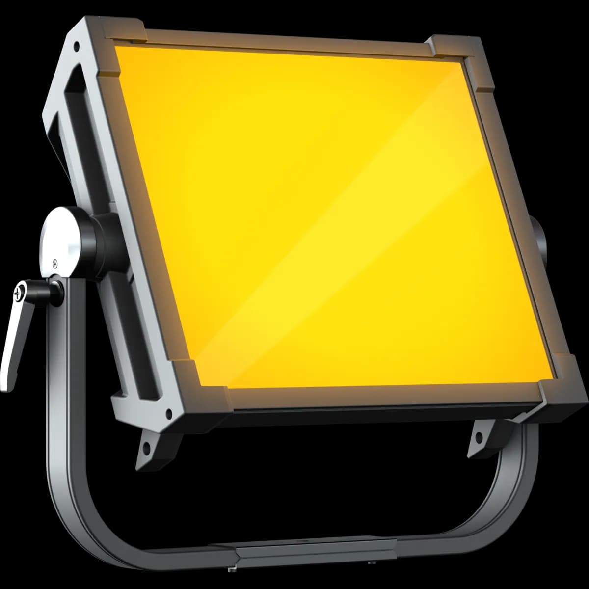 Panel LED professionnel PROLIGHTS ECL PANEL TWCJR 1x1 RGB + blanc chaud avec contrôle sans fil pour studios TV et cinéma