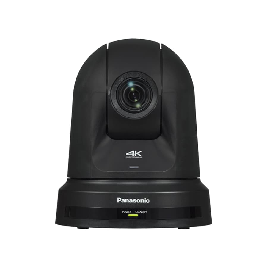 Caméra PTZ Panasonic AW-UE50KEJ 4K UHD avec zoom optique 24x et motorisation directe pour événements et studios