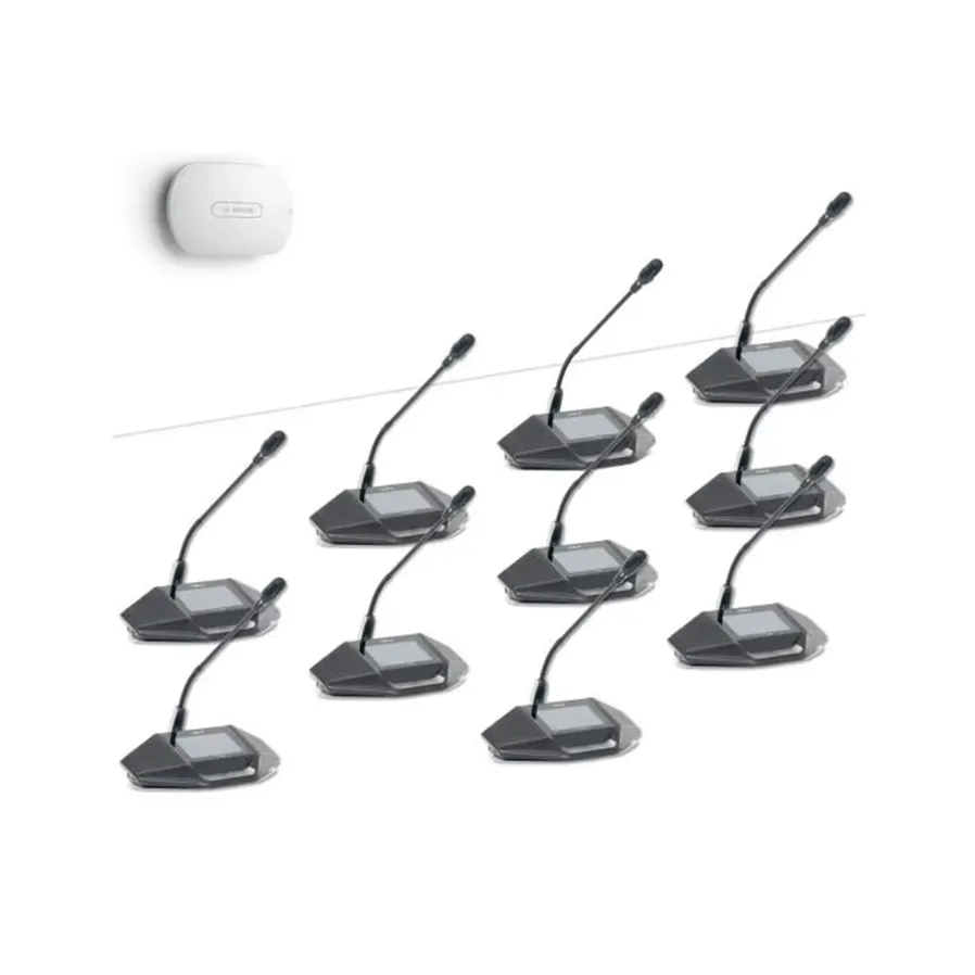 Pack 10 Micros Conférence Bosch Sans fil